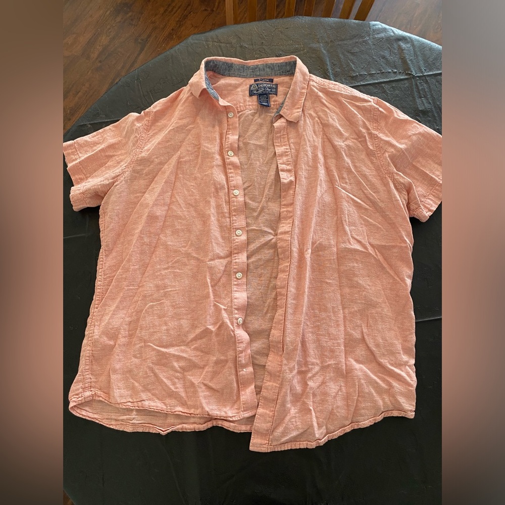 American Rag Casual Pink Button Down Shirt